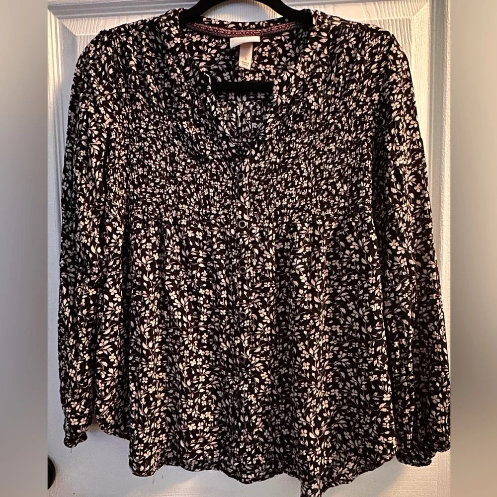 Knox Rose floral top, small
